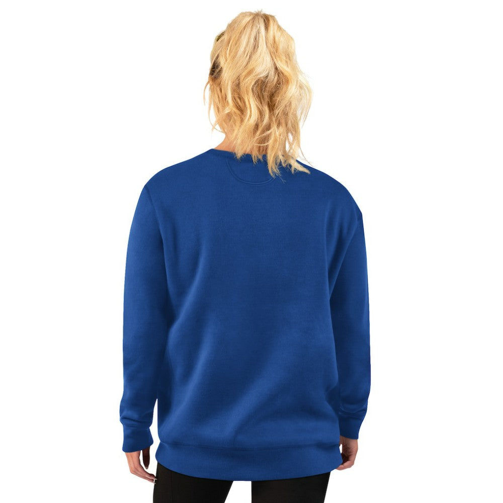 Los Angeles Dodgers Starter Women's Lace Classic Sweatshirt - Royal
