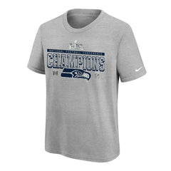 NFL Seattle Seahawks Youth 2025 NFC Champions Locker Room Trophy Collection Authentic T-Shirt