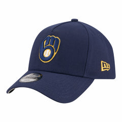Milwaukee Brewers Youth 9FORTY A-Frame Adjustable Hat - Navy | New Era