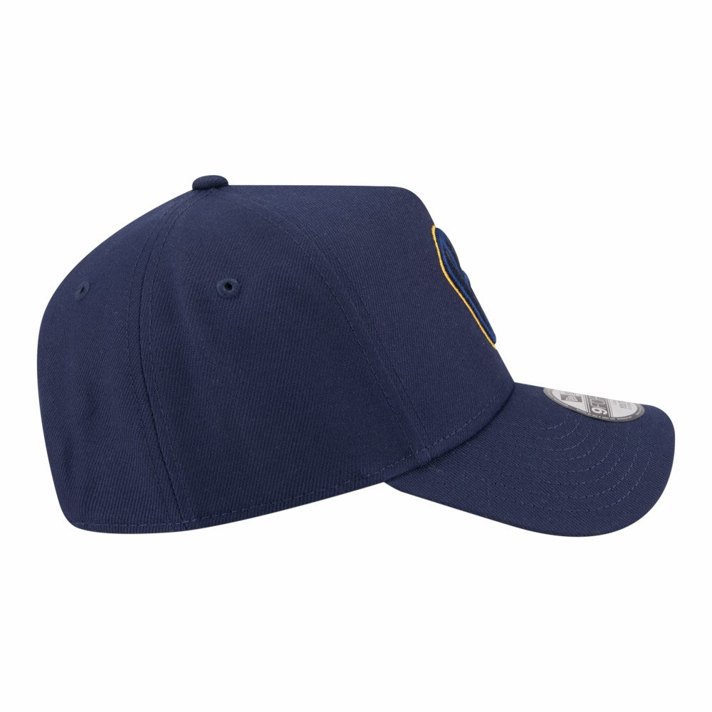 Milwaukee Brewers Youth 9FORTY A-Frame Adjustable Hat - Navy | New Era