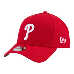 Philadelphia Phillies Youth 9FORTY A-Frame Adjustable Hat - Red | New Era
