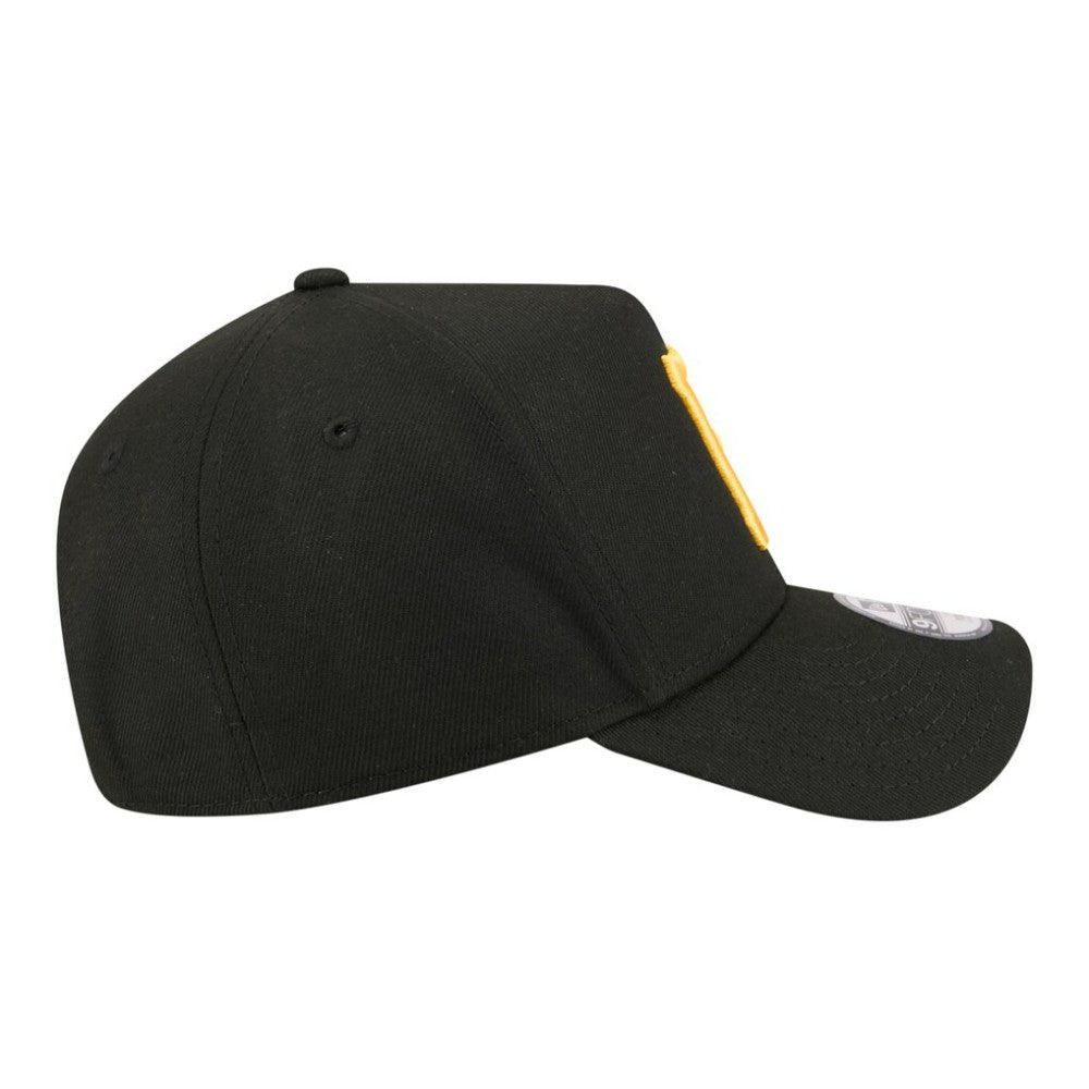 Pittsburgh Pirates Youth 9FORTY A-Frame Adjustable Hat - Black | New Era