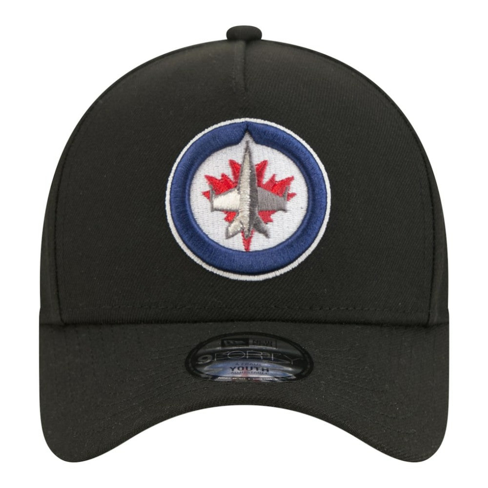 Winnipeg Jets New Era Youth 9FORTY A-Frame Adjustable Hat