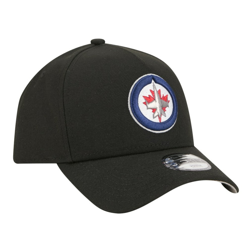 Winnipeg Jets New Era Youth 9FORTY A-Frame Adjustable Hat
