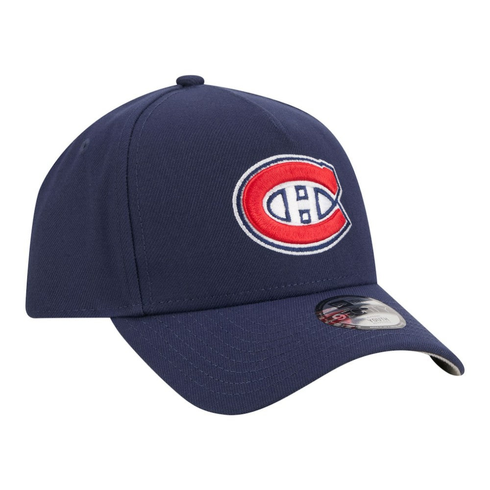 Montreal Canadiens New Era Youth 9FORTY A-Frame Adjustable Hat