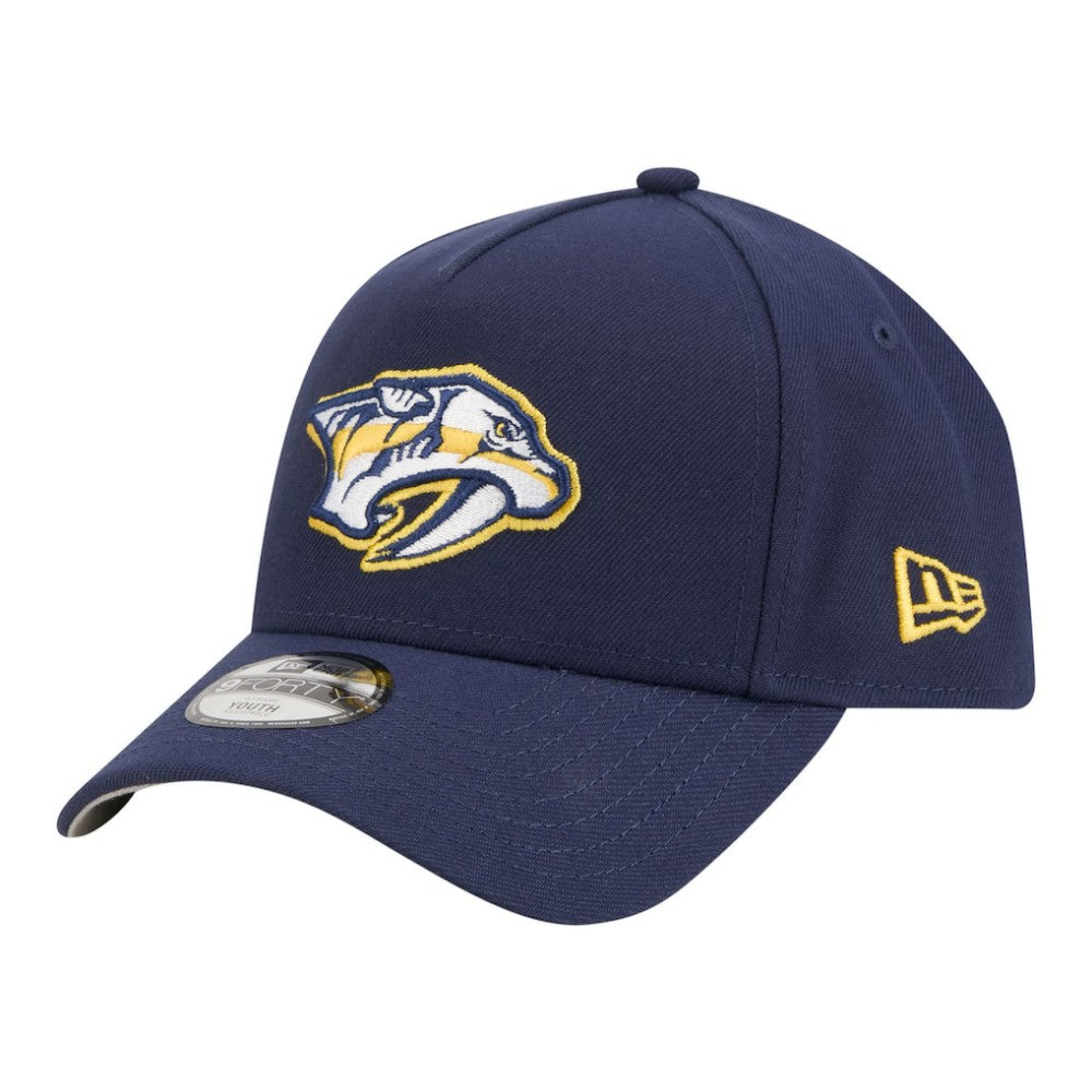 Nashville Predators New Era Youth 9FORTY A-Frame Adjustable Hat