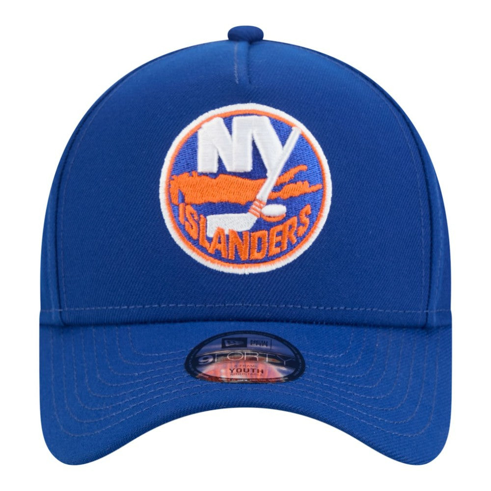 New York Islanders New Era Youth 9FORTY A-Frame Adjustable Hat