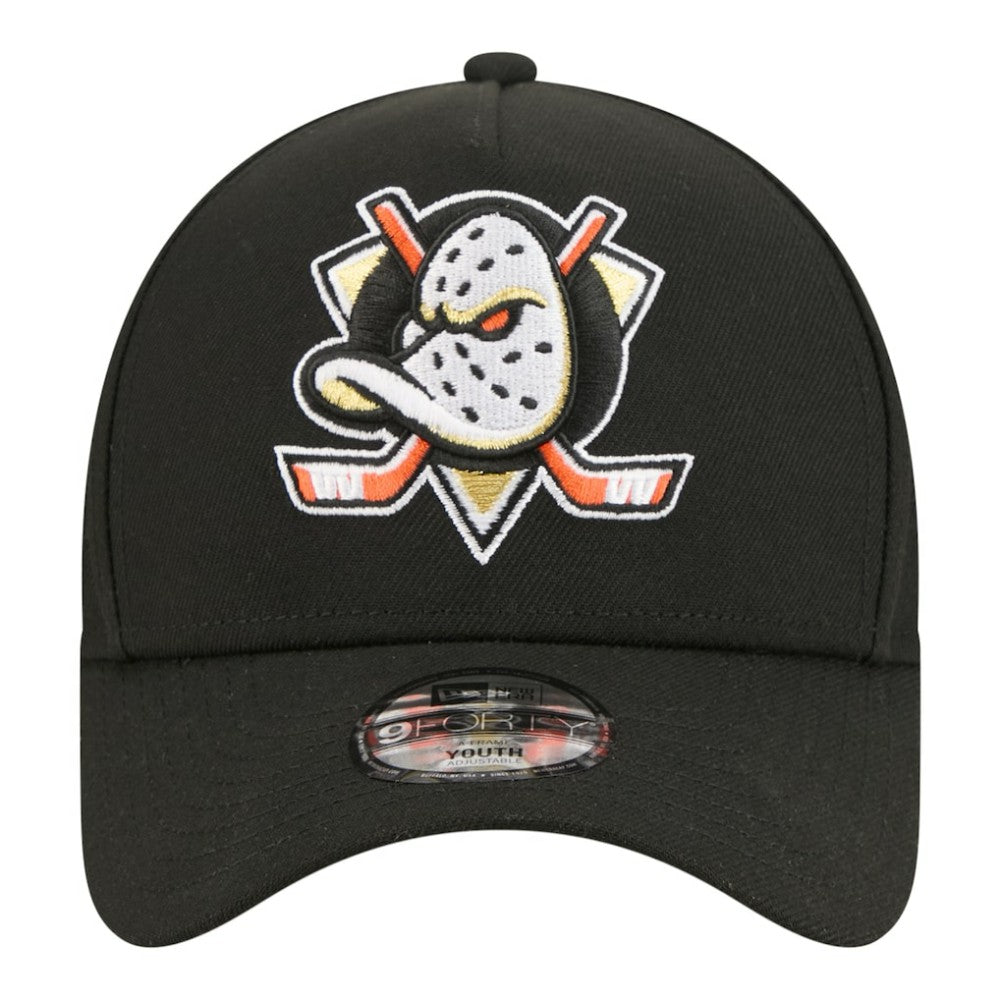 Anaheim Ducks New Era Youth 9FORTY A-Frame Adjustable Hat