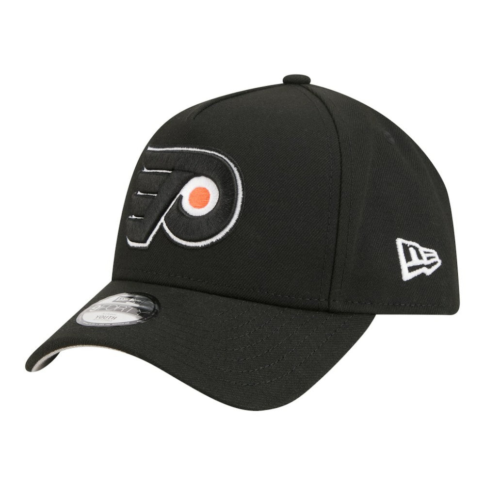 Philadelphia Flyers New Era Youth 9FORTY A-Frame Adjustable Hat