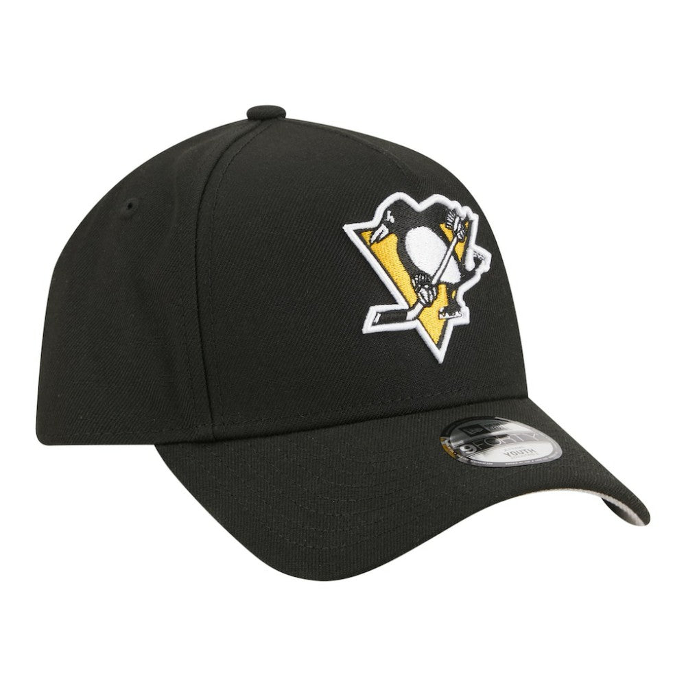 Pittsburgh Penguins New Era Youth 9FORTY A-Frame Adjustable Hat