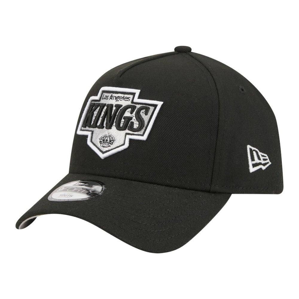 Los Angeles Kings New Era Youth 9FORTY A-Frame Adjustable Hat