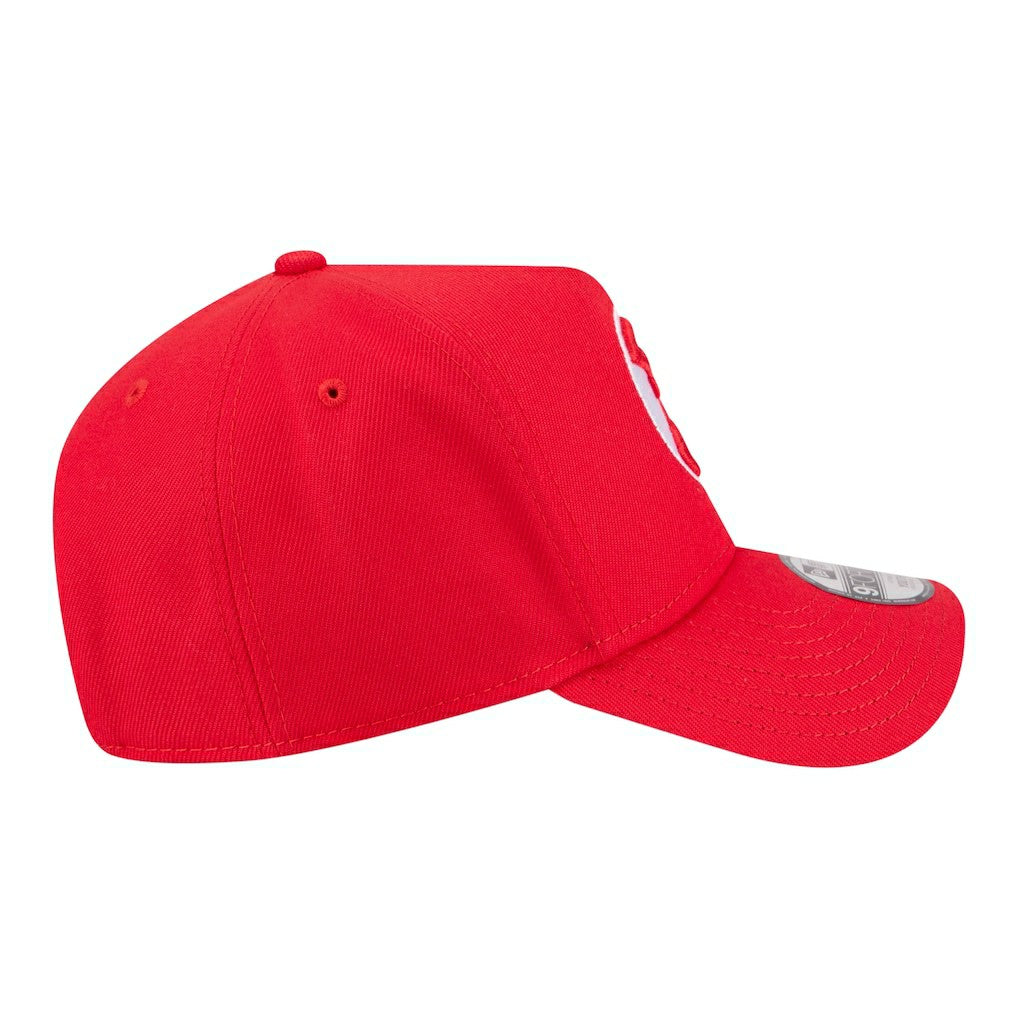 Atlanta Hawks Youth 9FORTY A-Frame Adjustable Hat - Red | New Era for sale