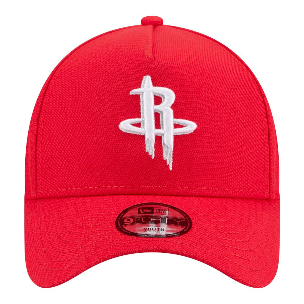 Houston Rockets Youth 9FORTY A-Frame Adjustable Hat sale - Red | New Era discount