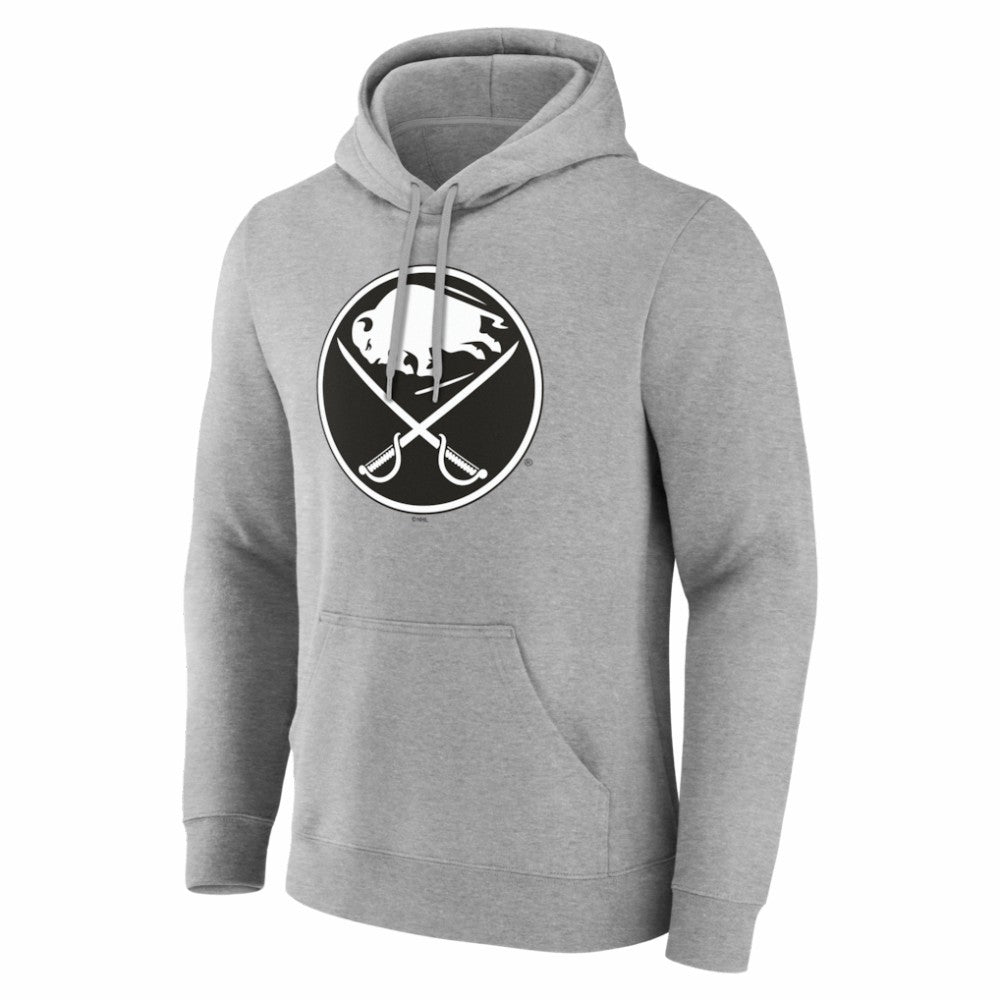Buffalo Sabres Big & Tall Personalized Name & Number Monochrome Pullover Hoodie
