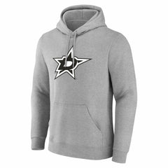 Dallas Stars Big & Tall Personalized Name & Number Monochrome Pullover Hoodie