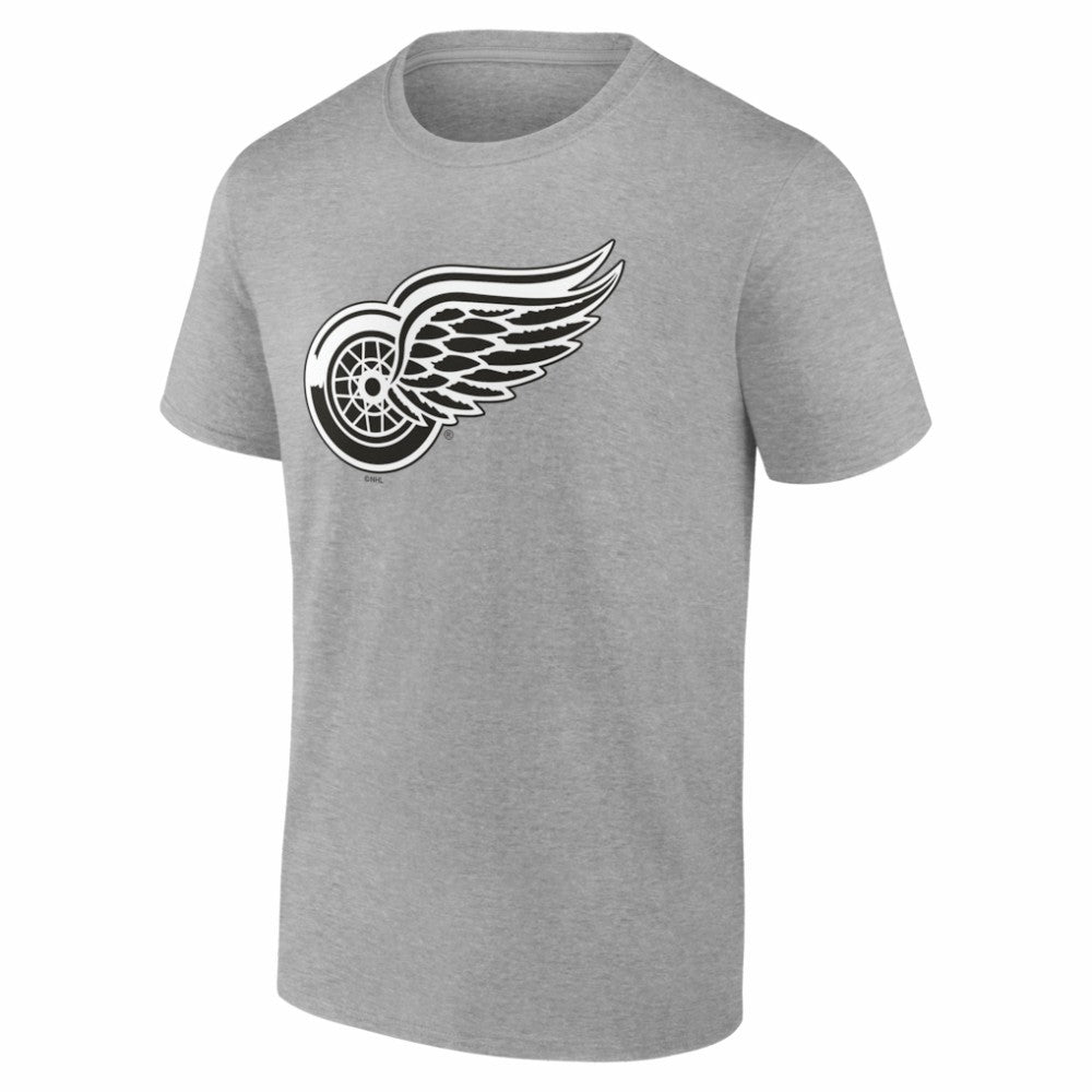 Detroit Red Wings Big & Tall Personalized Name & Number Monochrome T-Shirt