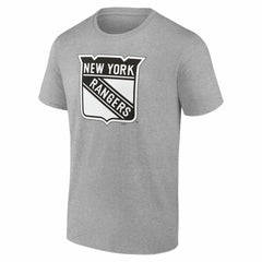 New York Rangers Big & Tall Personalized Name & Number Monochrome T-Shirt