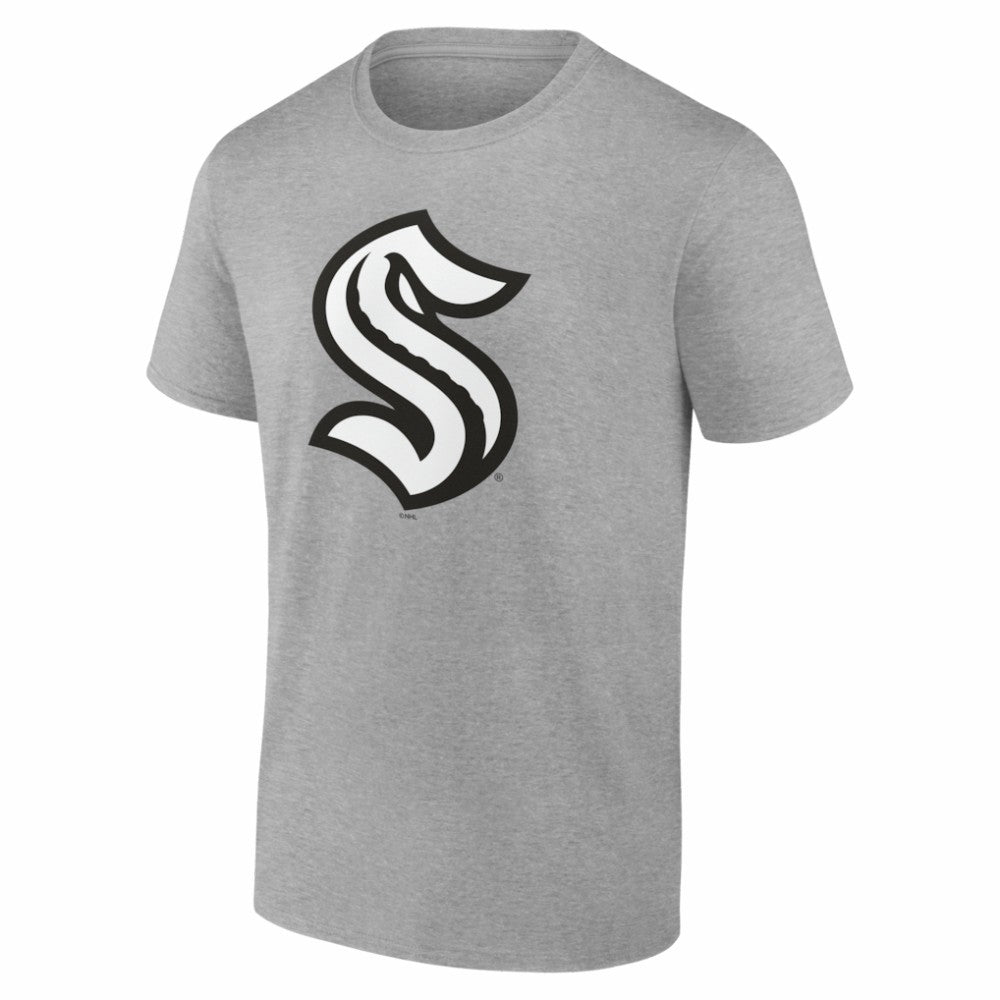 Seattle Kraken Big & Tall Personalized Name & Number Monochrome T-Shirt