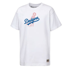 Los Angeles Dodgers Cooperstown Concession T-Shirt - White | Mitchell & Ness