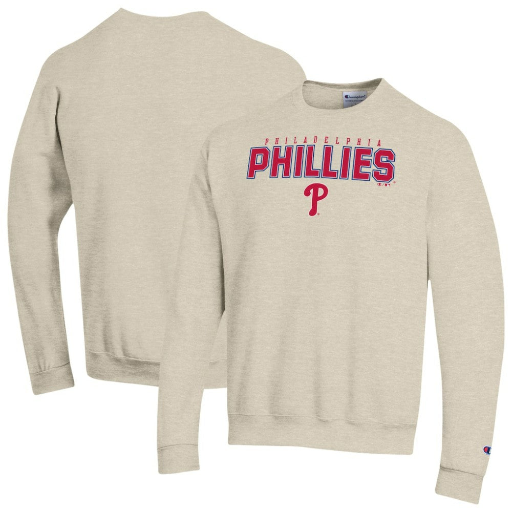 Philadelphia Phillies Champion Eco Powerblend Sweatshirt - Oatmeal