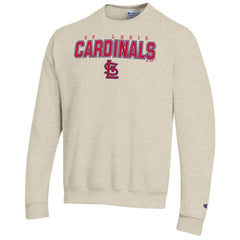 St. Louis Cardinals Champion Eco Powerblend Sweatshirt - Oatmeal
