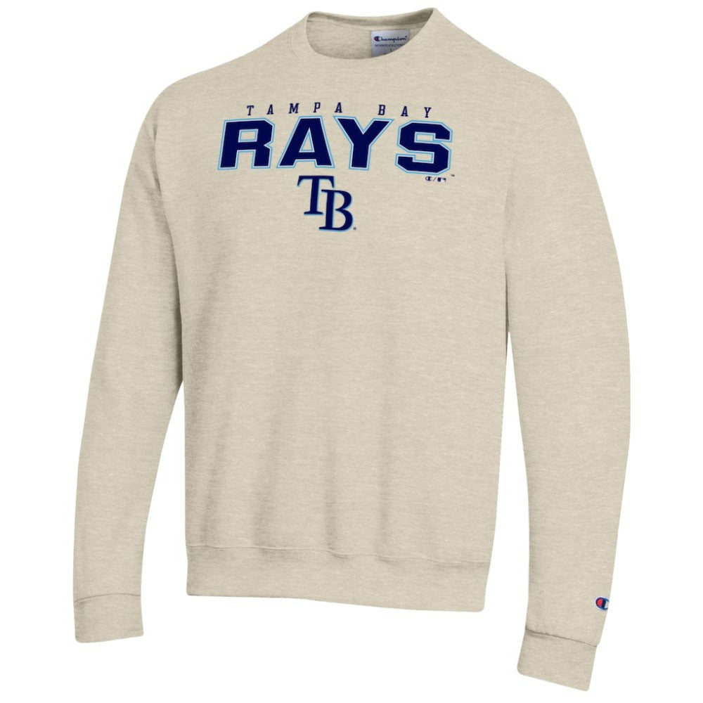 Tampa Bay Rays Champion Eco Powerblend Sweatshirt - Oatmeal