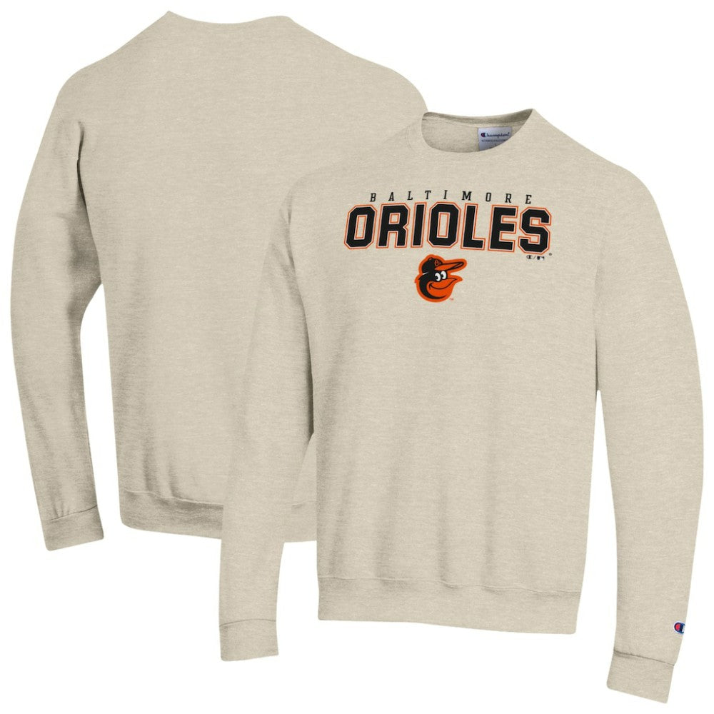 Baltimore Orioles Champion Eco Powerblend Sweatshirt - Oatmeal