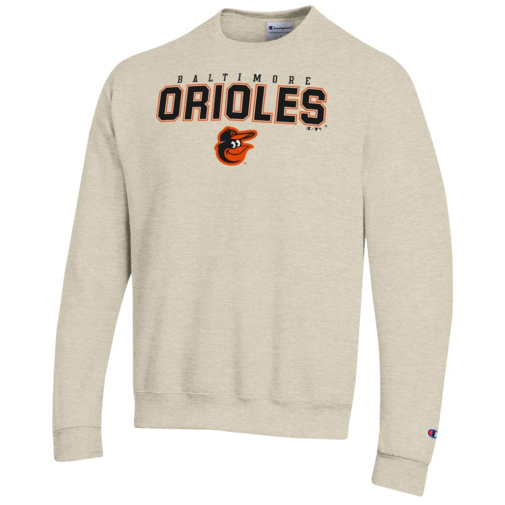 Baltimore Orioles Champion Eco Powerblend Sweatshirt - Oatmeal