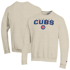Chicago Cubs Champion Eco Powerblend Sweatshirt - Oatmeal