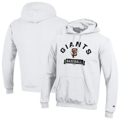 San Francisco Giants Champion Eco Powerblend Hoodie - White
