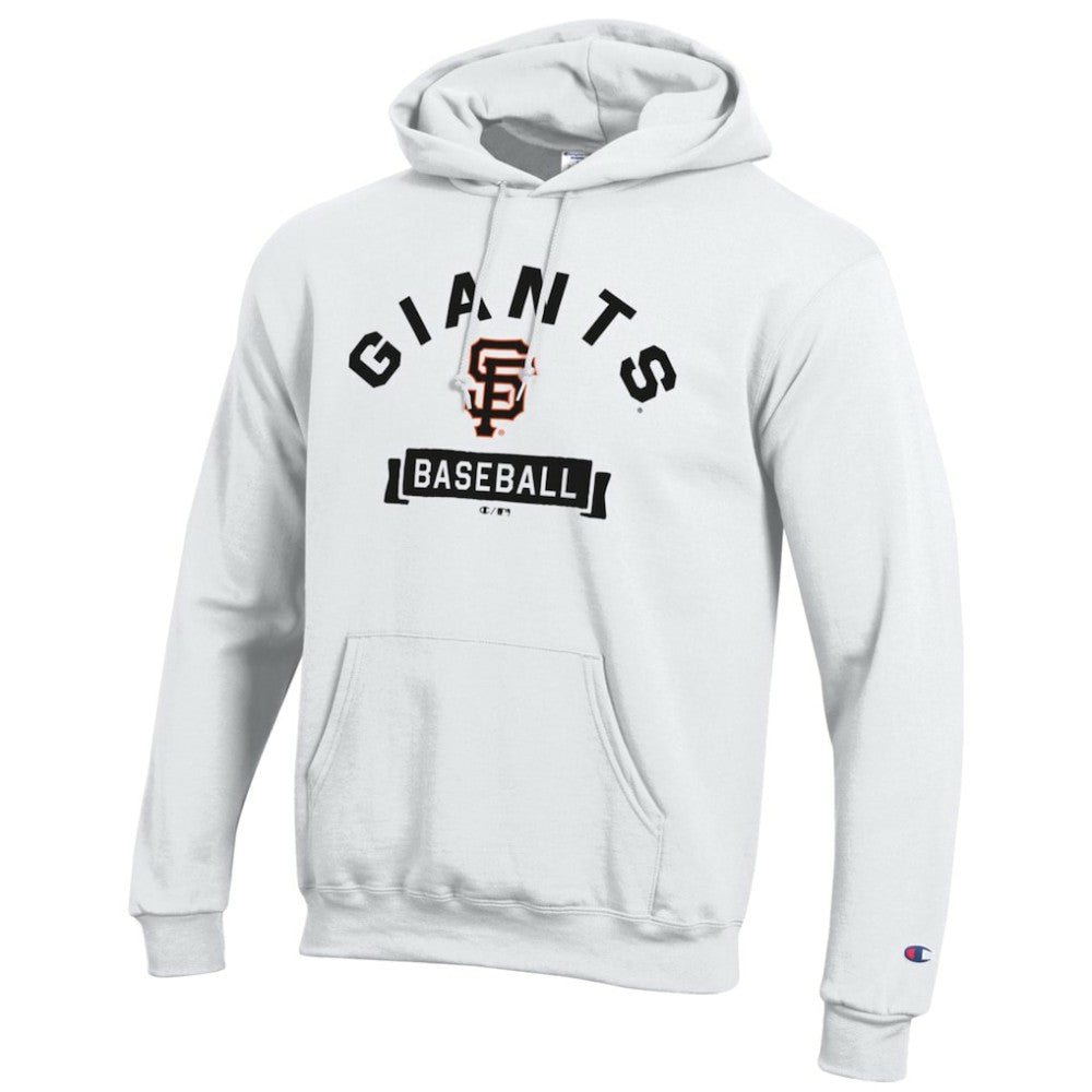 San Francisco Giants Champion Eco Powerblend Hoodie - White