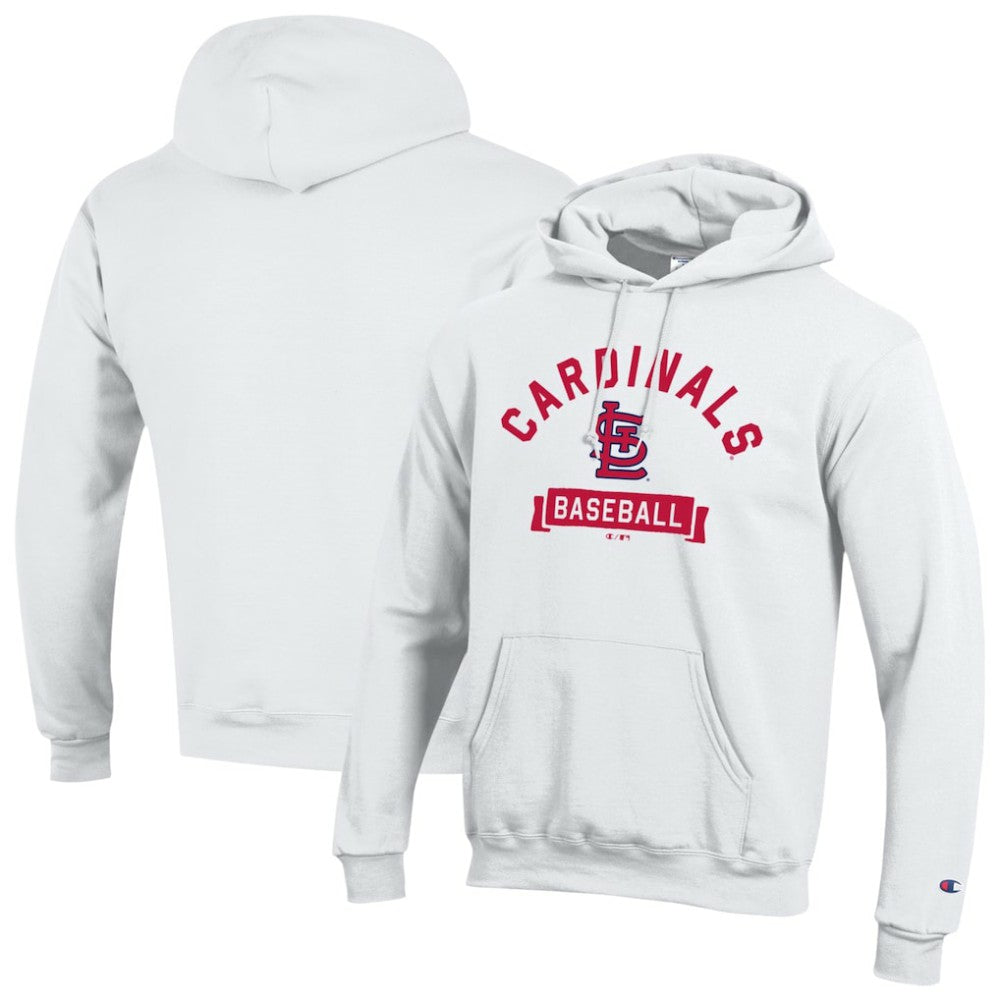 St. Louis Cardinals Champion Eco Powerblend Hoodie - White