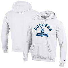 Los Angeles Dodgers Champion Eco Powerblend Hoodie - White