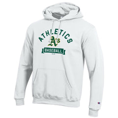 Athletics Champion Eco Powerblend Hoodie - White
