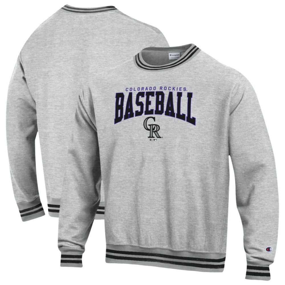 Colorado Rockies Champion Reverse Weave Sweatshirt - Black