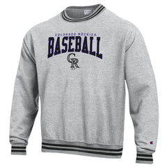 Colorado Rockies Champion Reverse Weave Sweatshirt - Black
