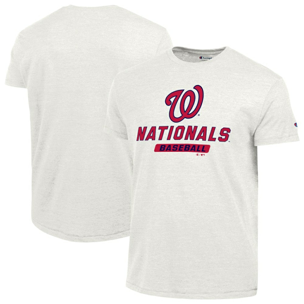 Washington Nationals Champion Ultimate Tri-blend T-Shirt - White
