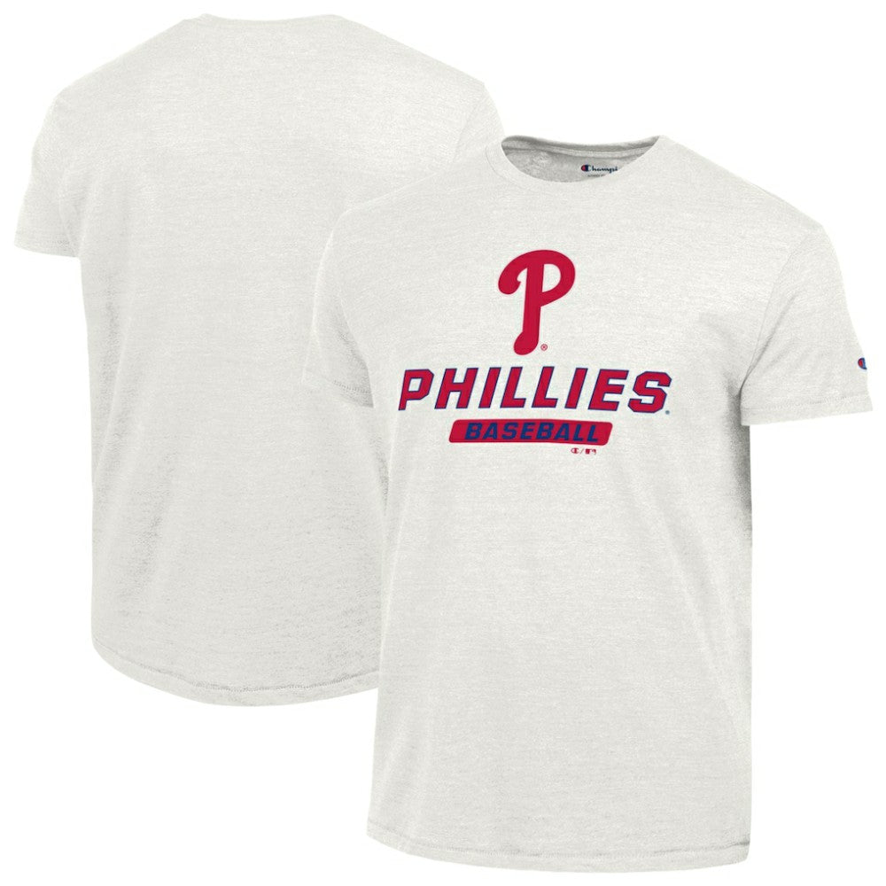 Philadelphia Phillies Champion Ultimate Tri-blend T-Shirt - White