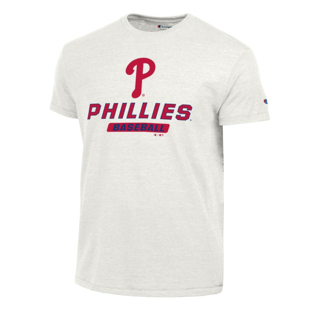 Philadelphia Phillies Champion Ultimate Tri-blend T-Shirt - White