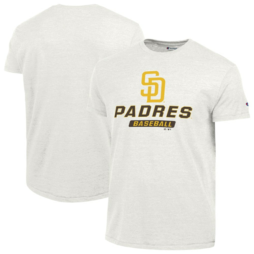 San Diego Padres Champion Ultimate Tri-blend T-Shirt - White