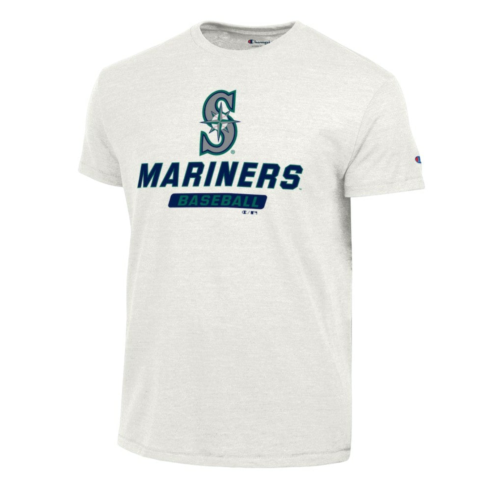 Seattle Mariners Champion Ultimate Tri-blend T-Shirt - White