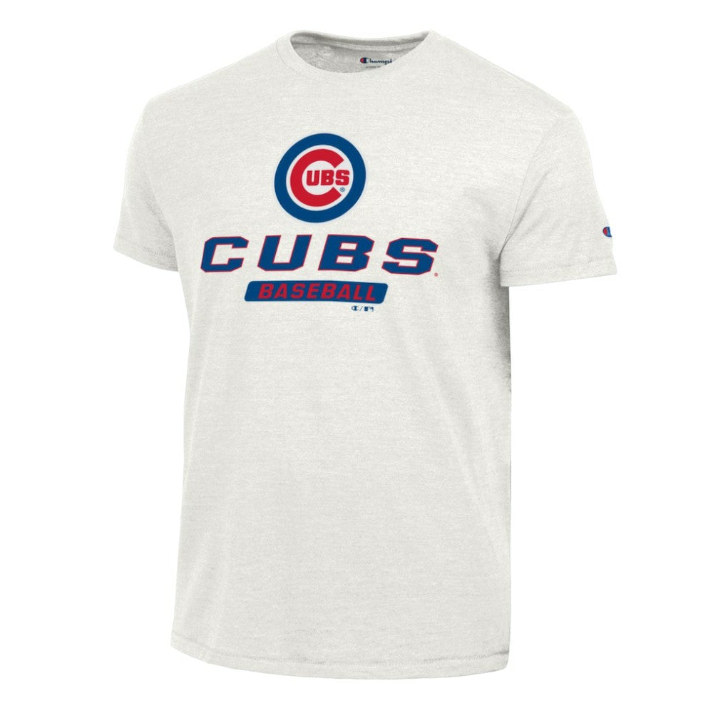 Chicago Cubs Champion Ultimate Tri-blend T-Shirt - White
