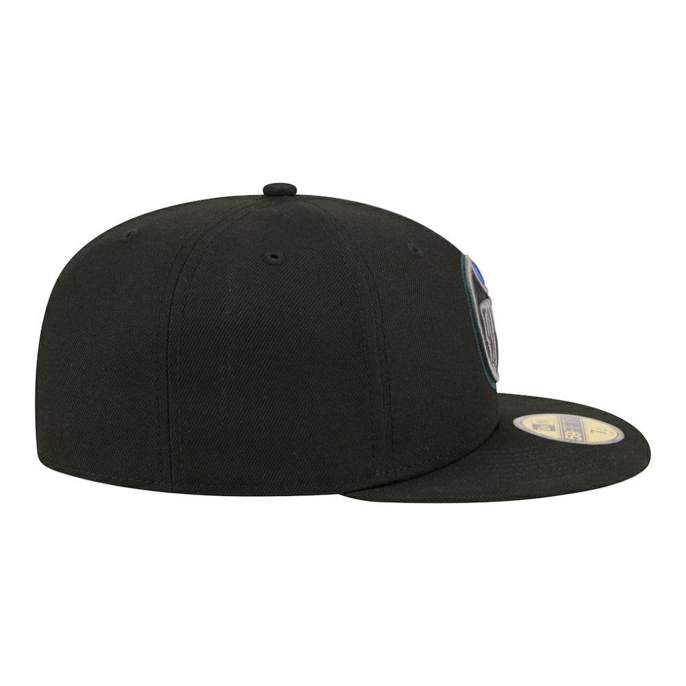 Edmonton Oilers New Era Color Pop 59FIFTY Fitted Hat
