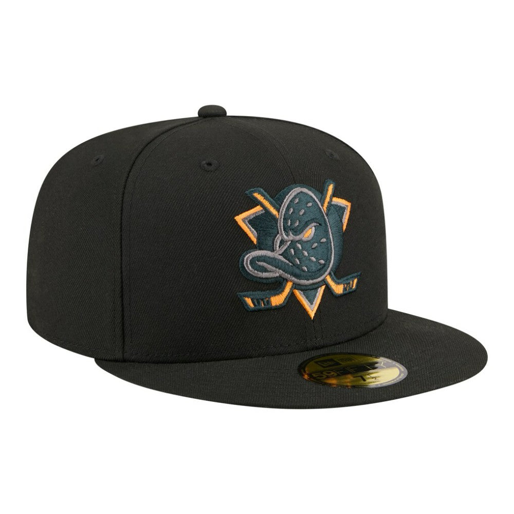 Anaheim Ducks New Era Color Pop 59FIFTY Fitted Hat