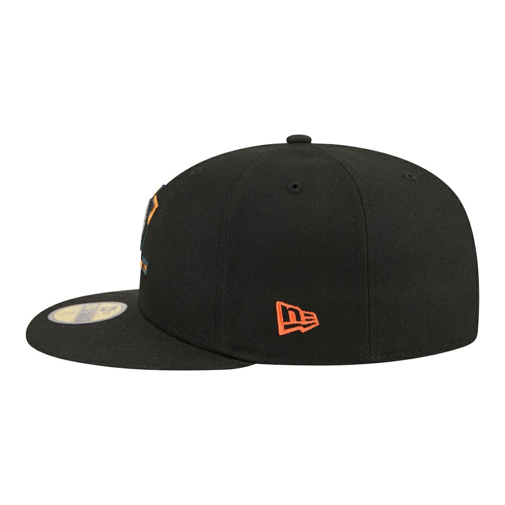 Anaheim Ducks New Era Color Pop 59FIFTY Fitted Hat