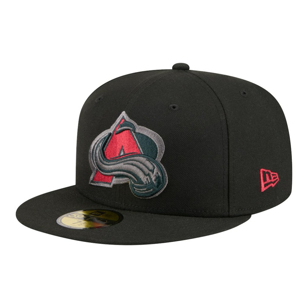 Colorado Avalanche New Era Color Pop 59FIFTY Fitted Hat
