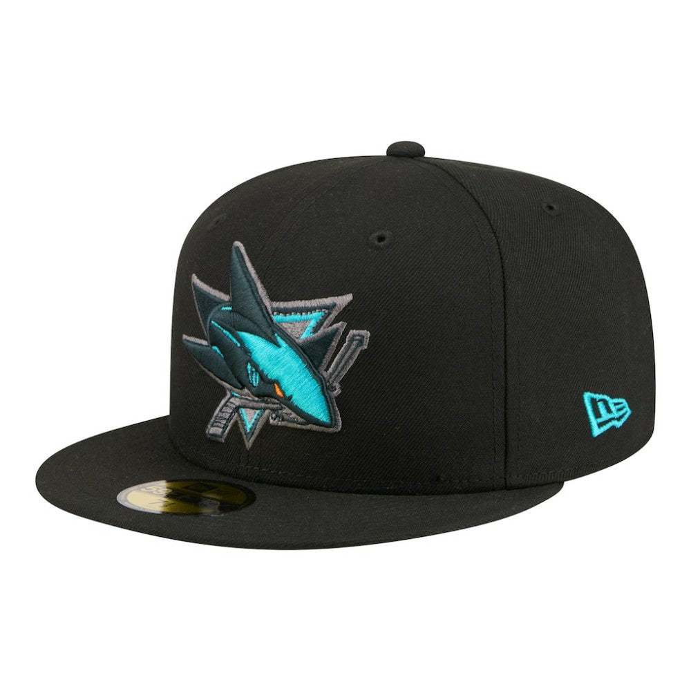 San Jose Sharks New Era Color Pop 59FIFTY Fitted Hat