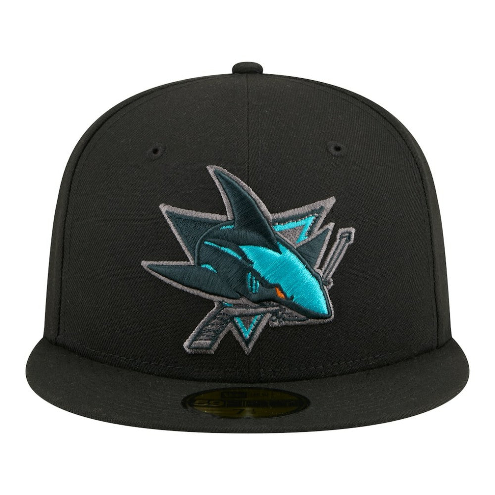 San Jose Sharks New Era Color Pop 59FIFTY Fitted Hat