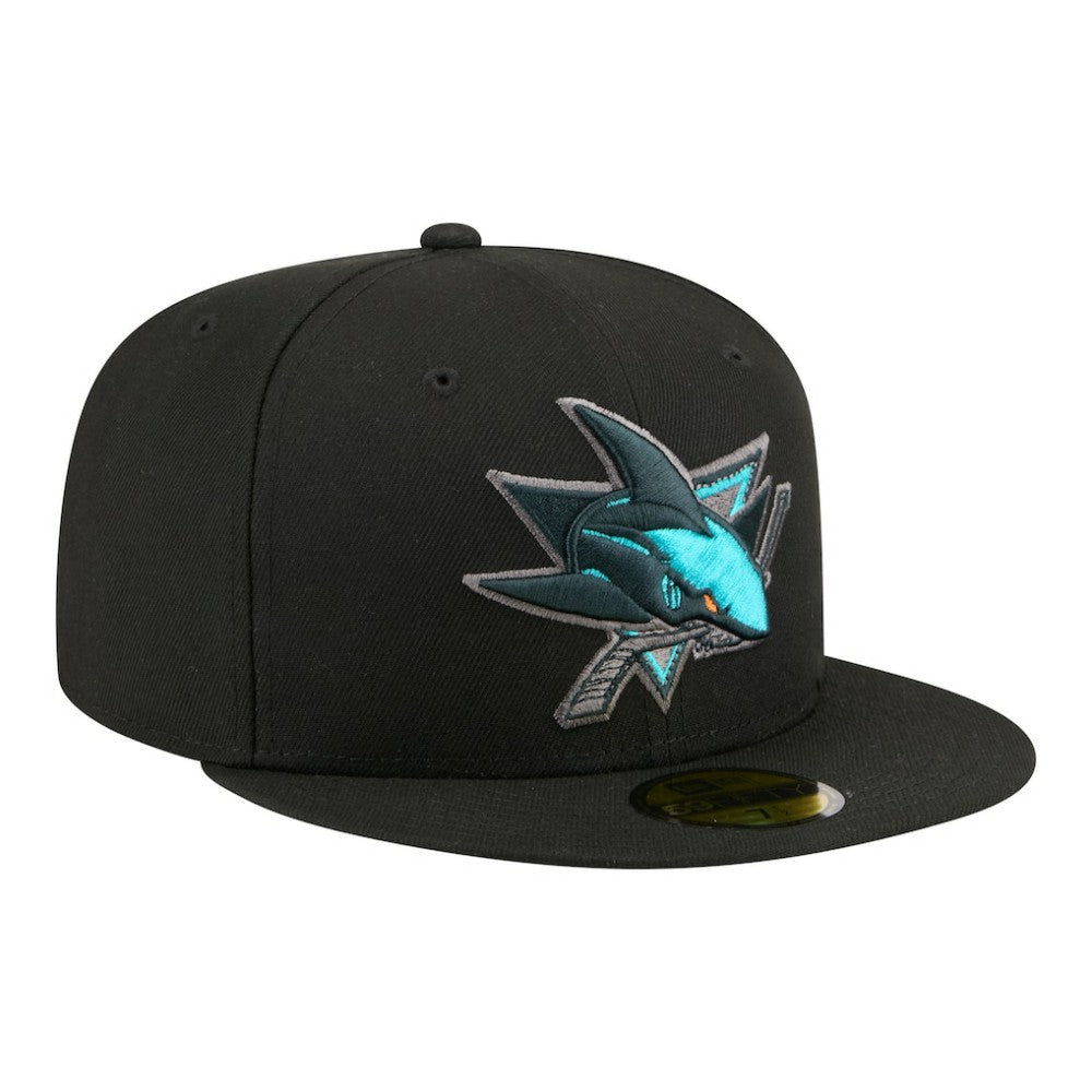 San Jose Sharks New Era Color Pop 59FIFTY Fitted Hat