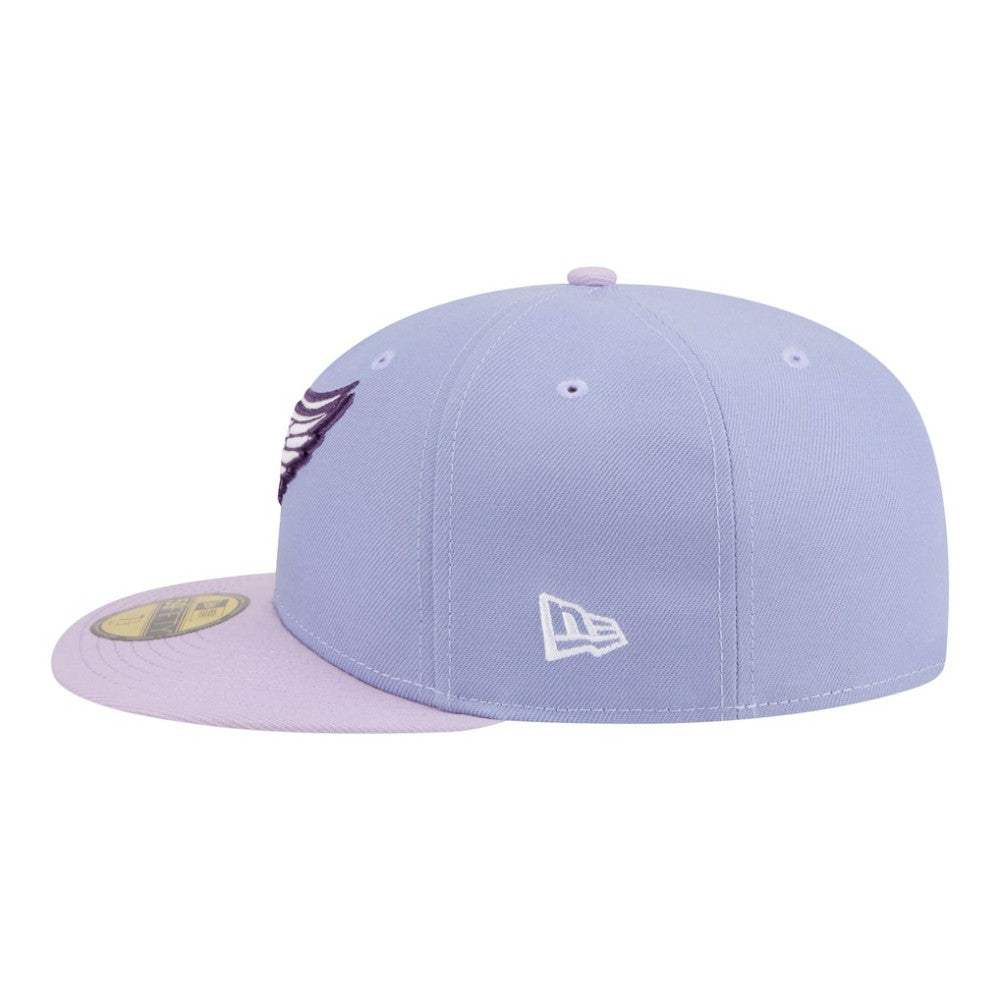 Detroit Red Wings New Era Lavender Bloom 59FIFTY Fitted Hat